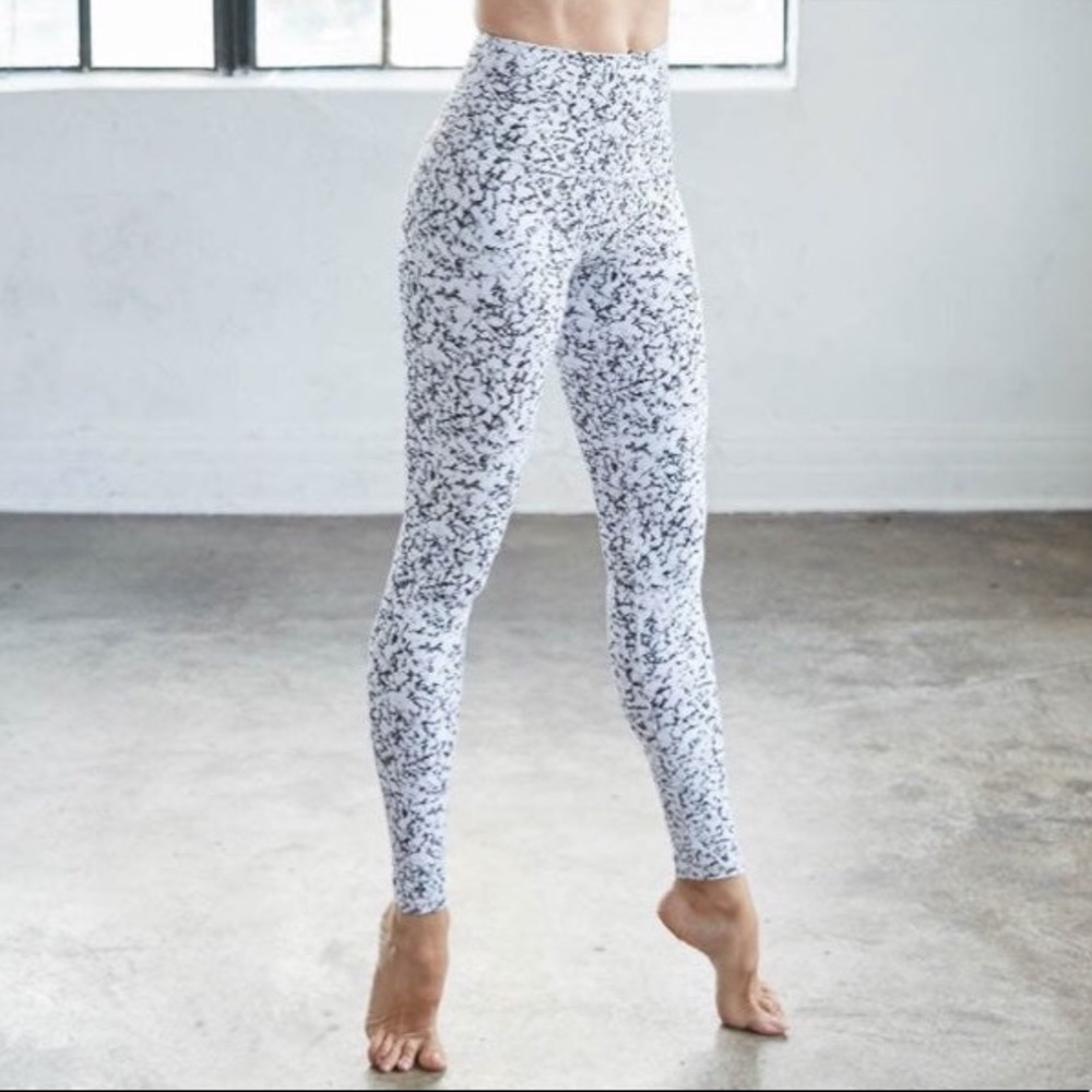 DYI Bianco Marble Black&White Printed leggings XS